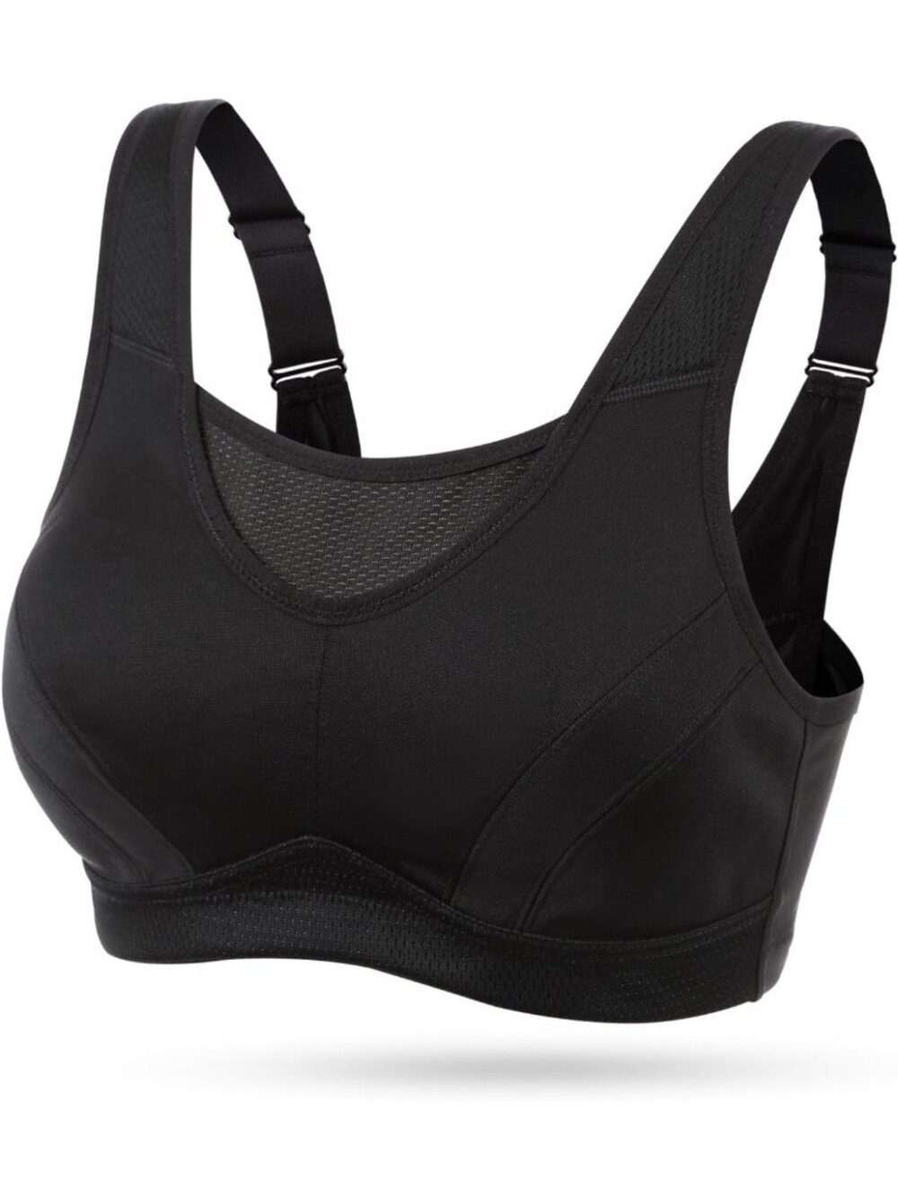 High Impact Plus Size Sports Bra for Women - Wirefree, Non-Padded, Bounce